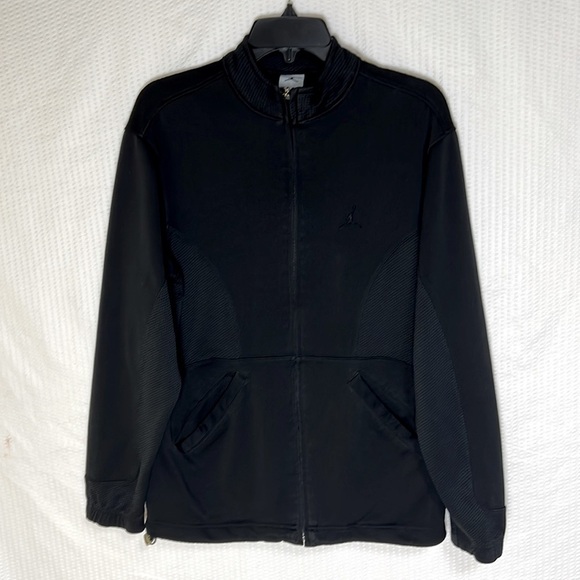 Jordan Men’s Black Zip Up Lightweight Track Jacket - Size Small - Picture 2 of 12